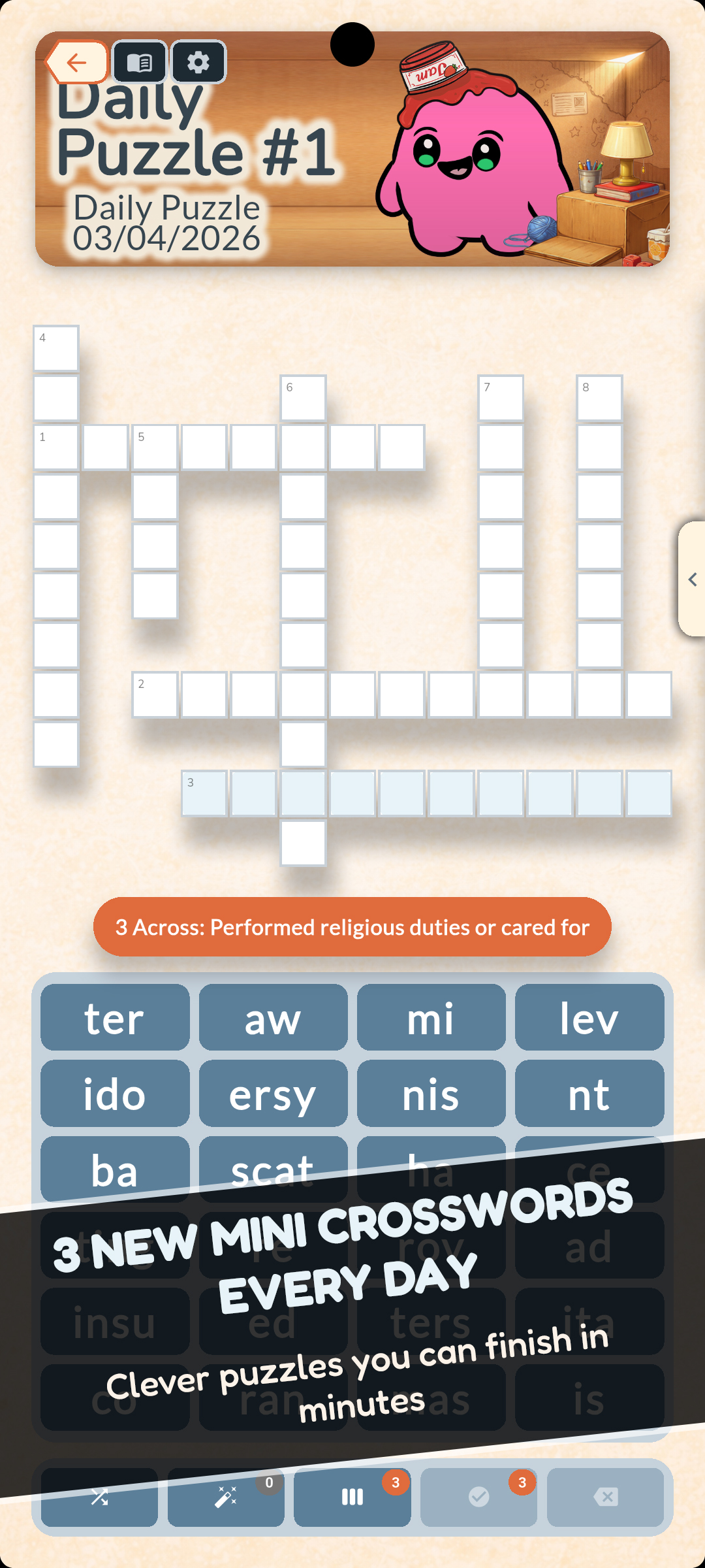 My Mini Crossword screenshot 2